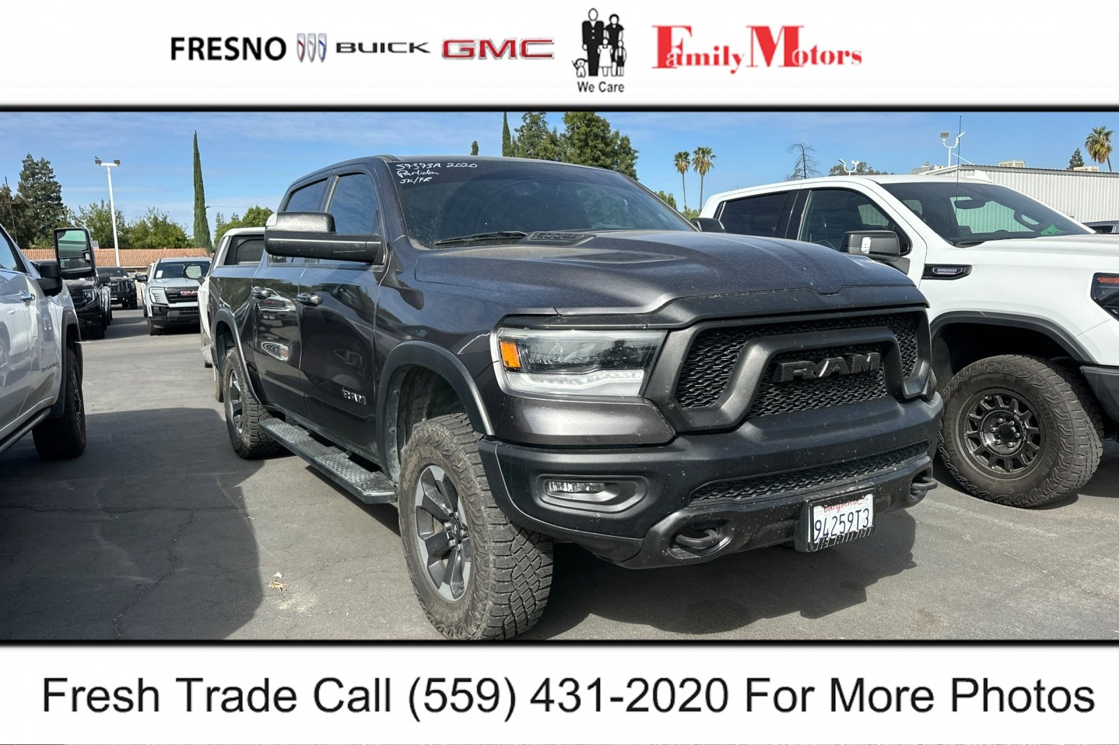 Used 2020 RAM 1500 Rebel w/ Rebel Level 1 Equipment Group