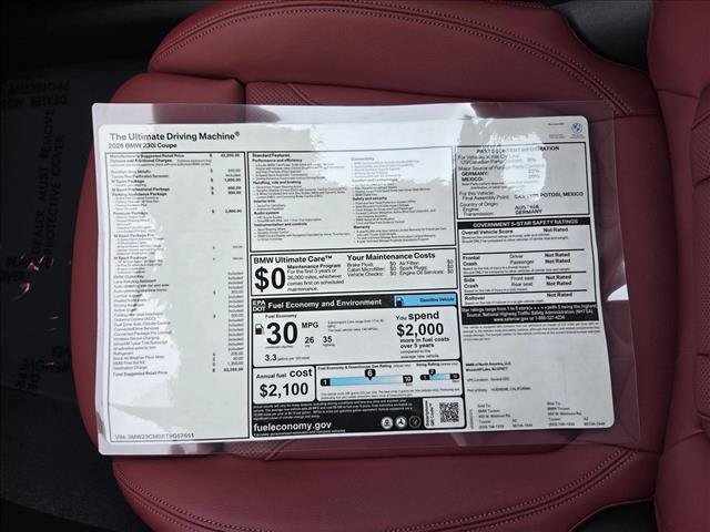 New 2026 BMW 230i Coupe w/ Premium Package RWD image 18