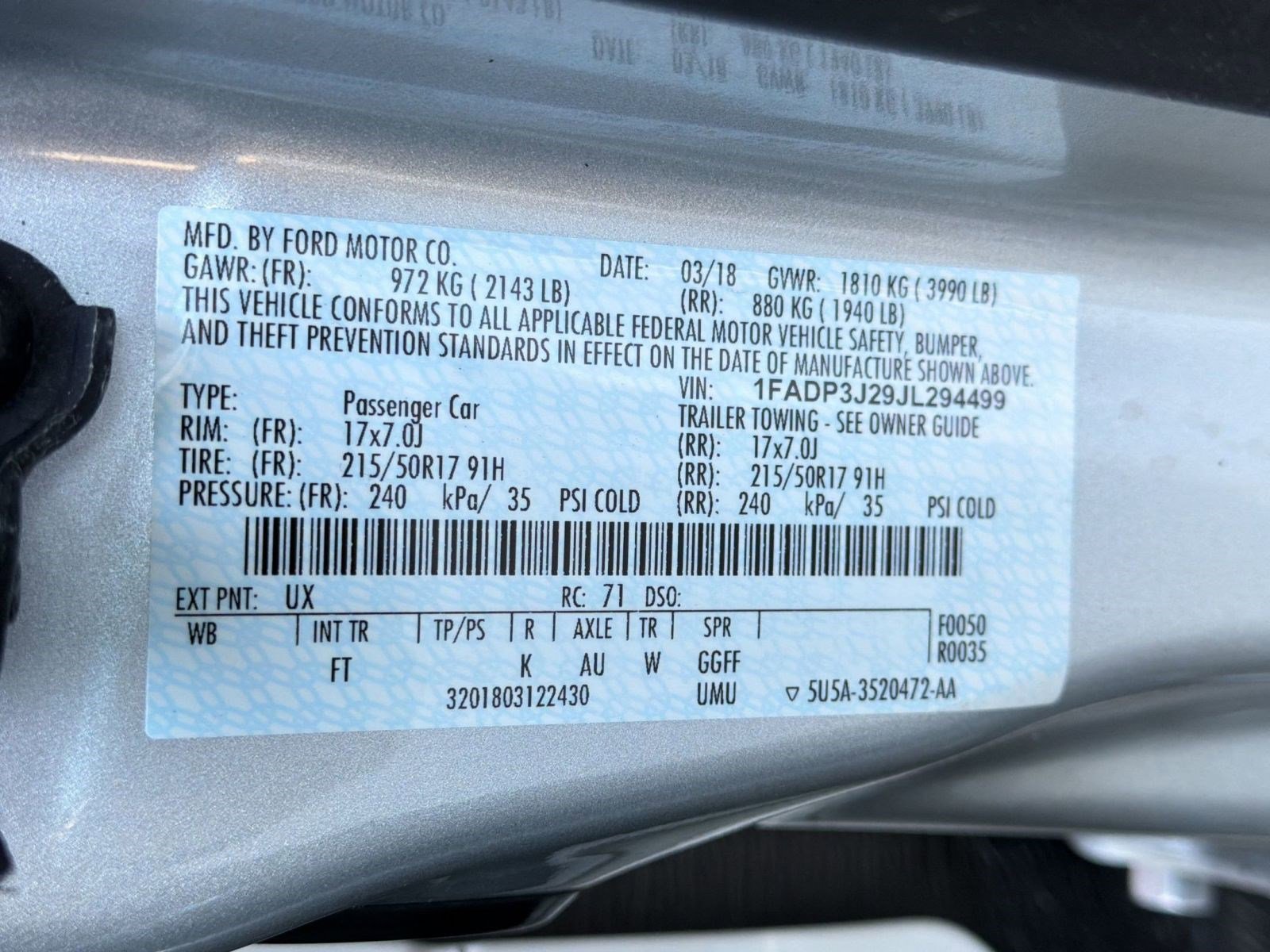 Used 2018 Ford Focus Titanium FWD image 18