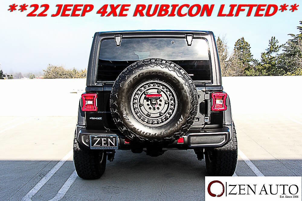 Used 2022 Jeep Wrangler Unlimited Rubicon 4xe w/ Cold Weather Group image 10