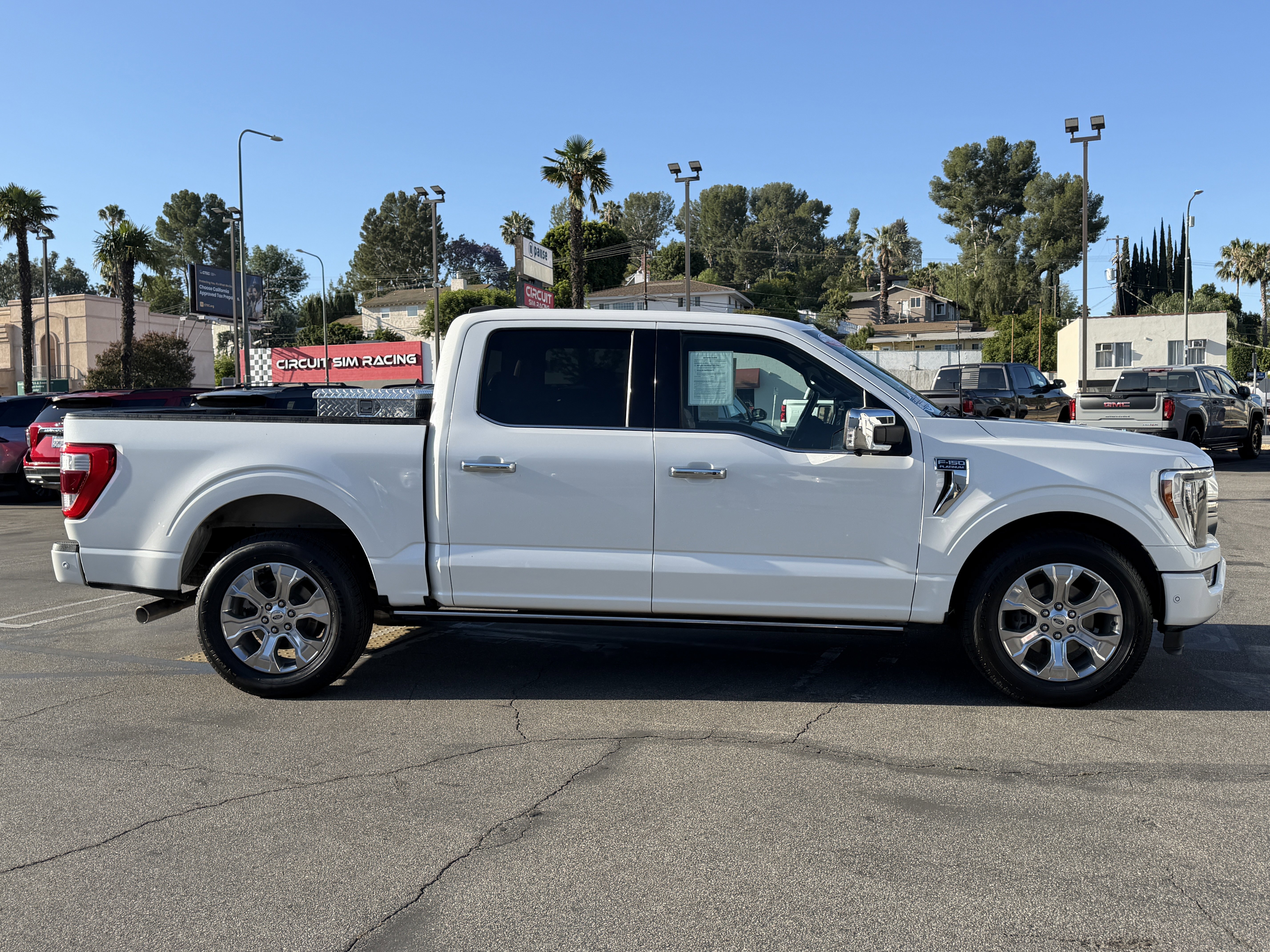 Certified 2022 Ford F150 Platinum w/ Equipment Group 701A High RWD image 8
