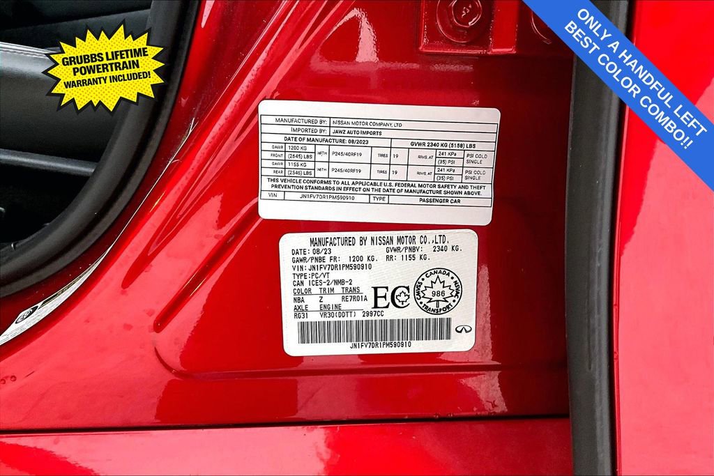 Used 2023 INFINITI Q50 Red Sport 400 image 44