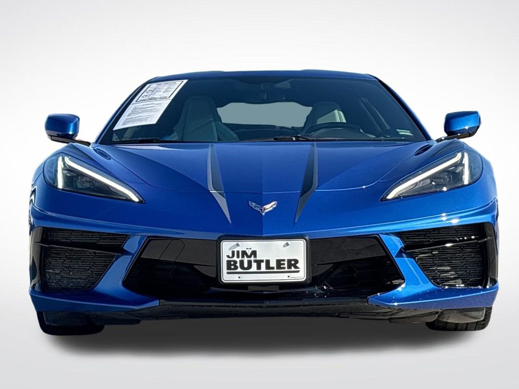 Used 2023 Chevrolet Corvette Stingray Coupe w/ Chrome Exterior Badge Package RWD image 11