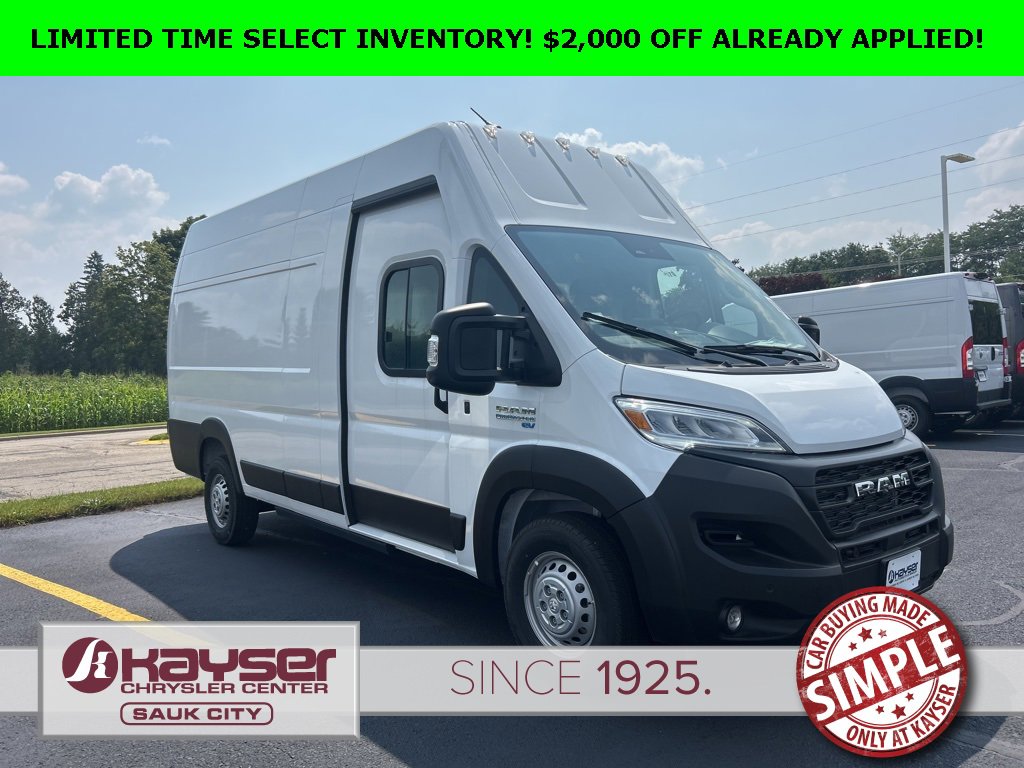 New 2025 RAM ProMaster 3500