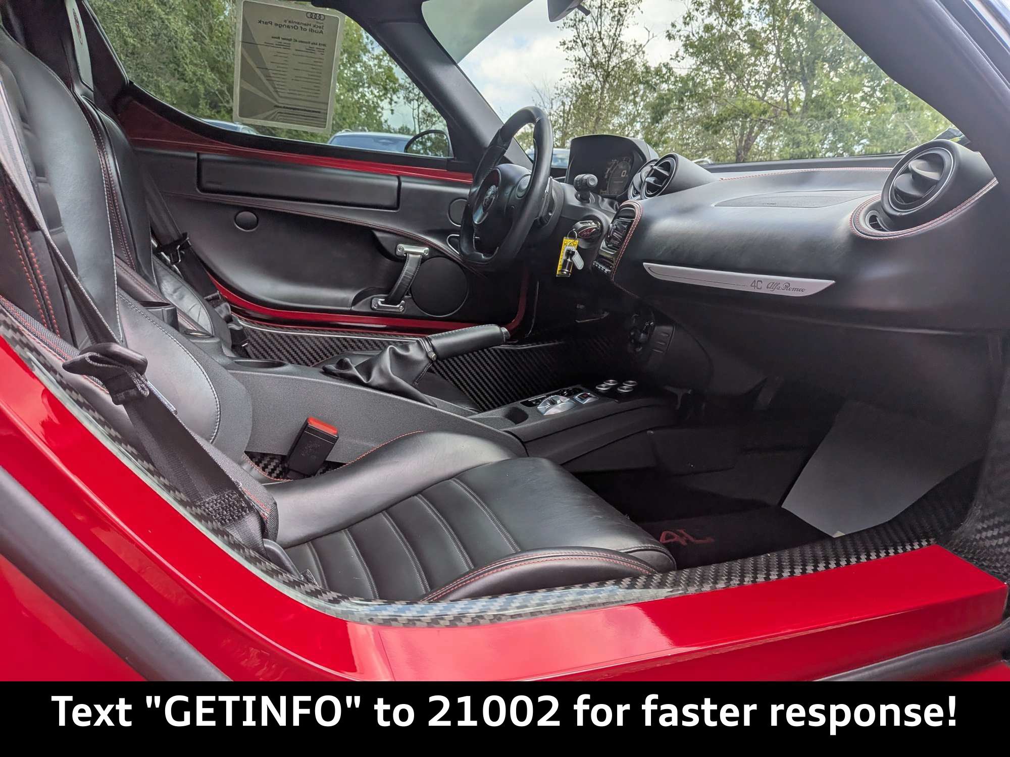 Used 2018 Alfa Romeo 4C Spider RWD image 20