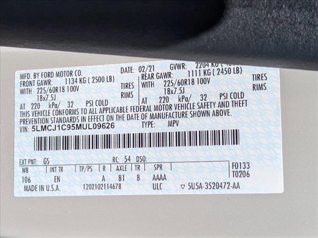 Used 2021 Lincoln Corsair FWD w/ Convenience Package image 24