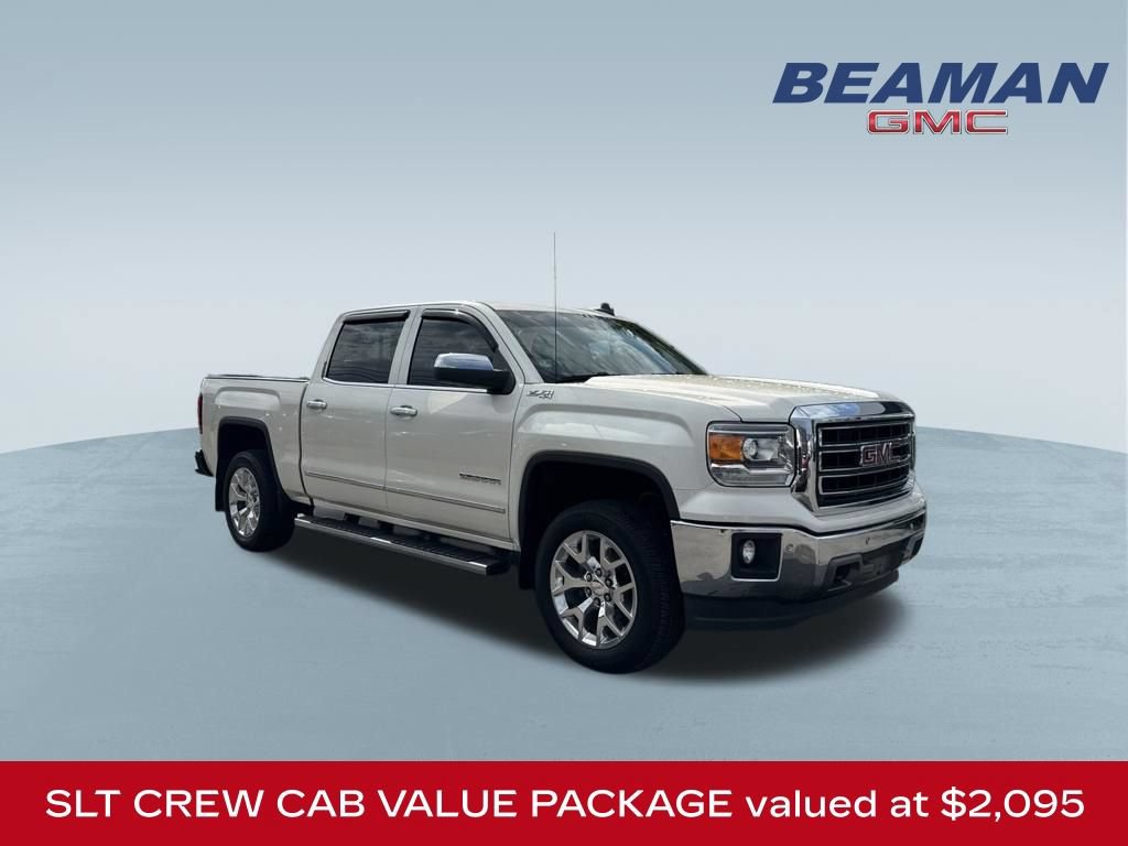 Used 2015 GMC Sierra 1500 SLT w/ SLT Crew Cab Value Package