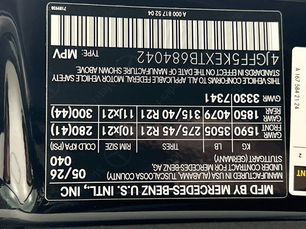 New 2026 Mercedes-Benz GLS 450 4MATIC image 34