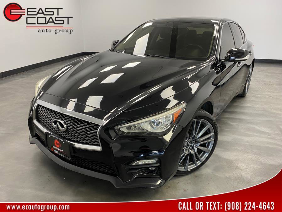 Used 2017 INFINITI Q50 Red Sport 400 image 1
