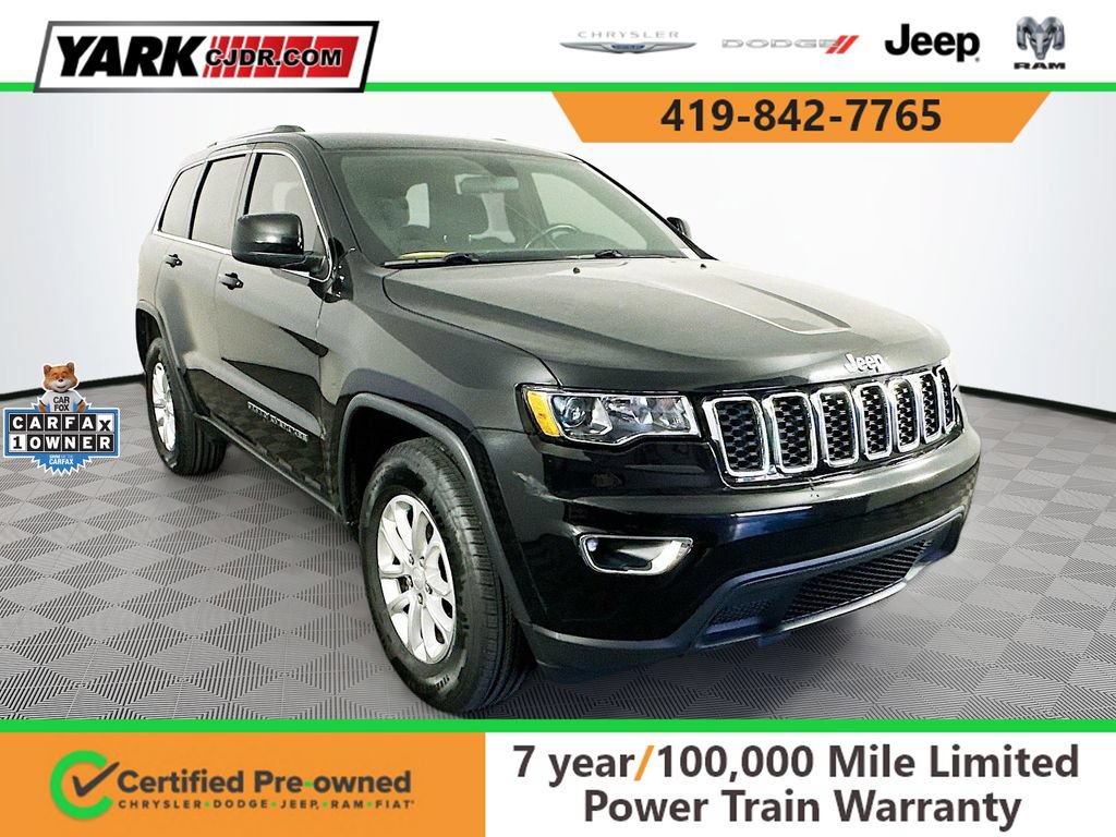 Certified 2021 Jeep Grand Cherokee Laredo w/ Security & Convenience Group AWD/4WD image 1