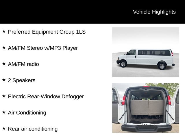 Certified 2025 Chevrolet Express 3500 LS RWD image 3