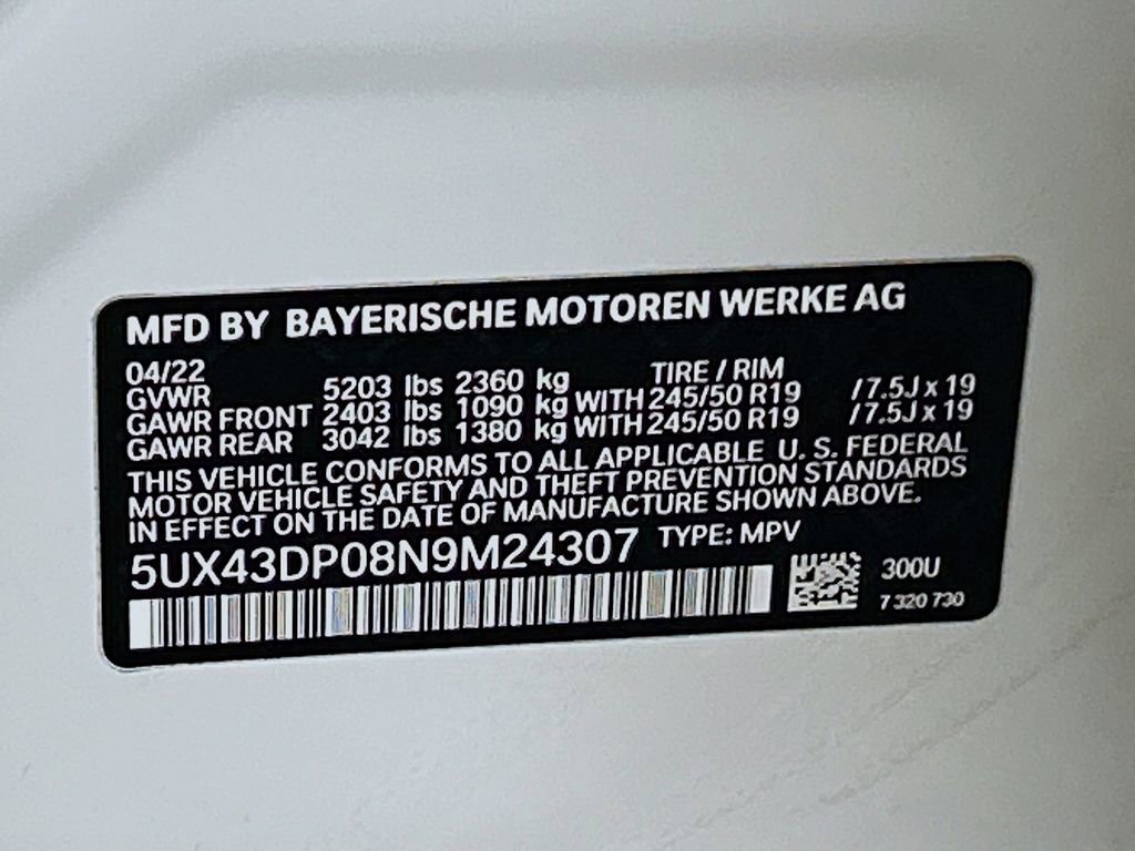 Used 2022 BMW X3 sDrive30i w/ Convenience Package RWD image 29