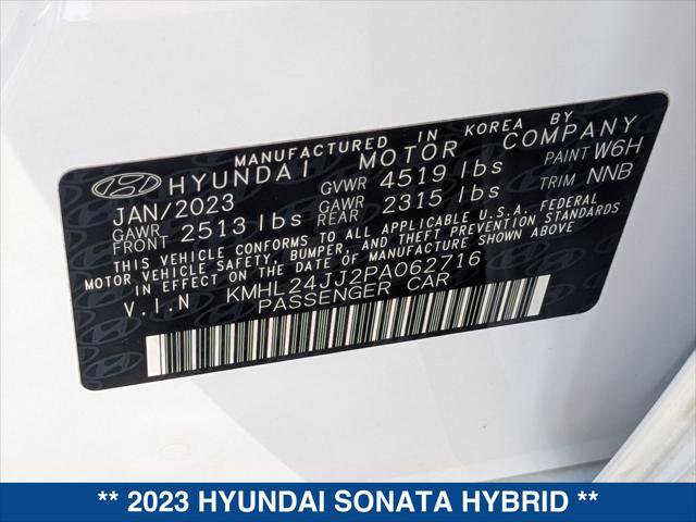 Used 2023 Hyundai Sonata Blue image 25