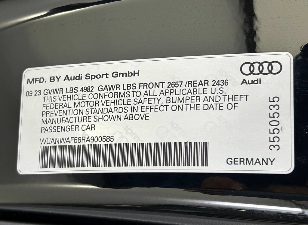 Used 2024 Audi RS 5 w/ Black Optic Package AWD/4WD image 39