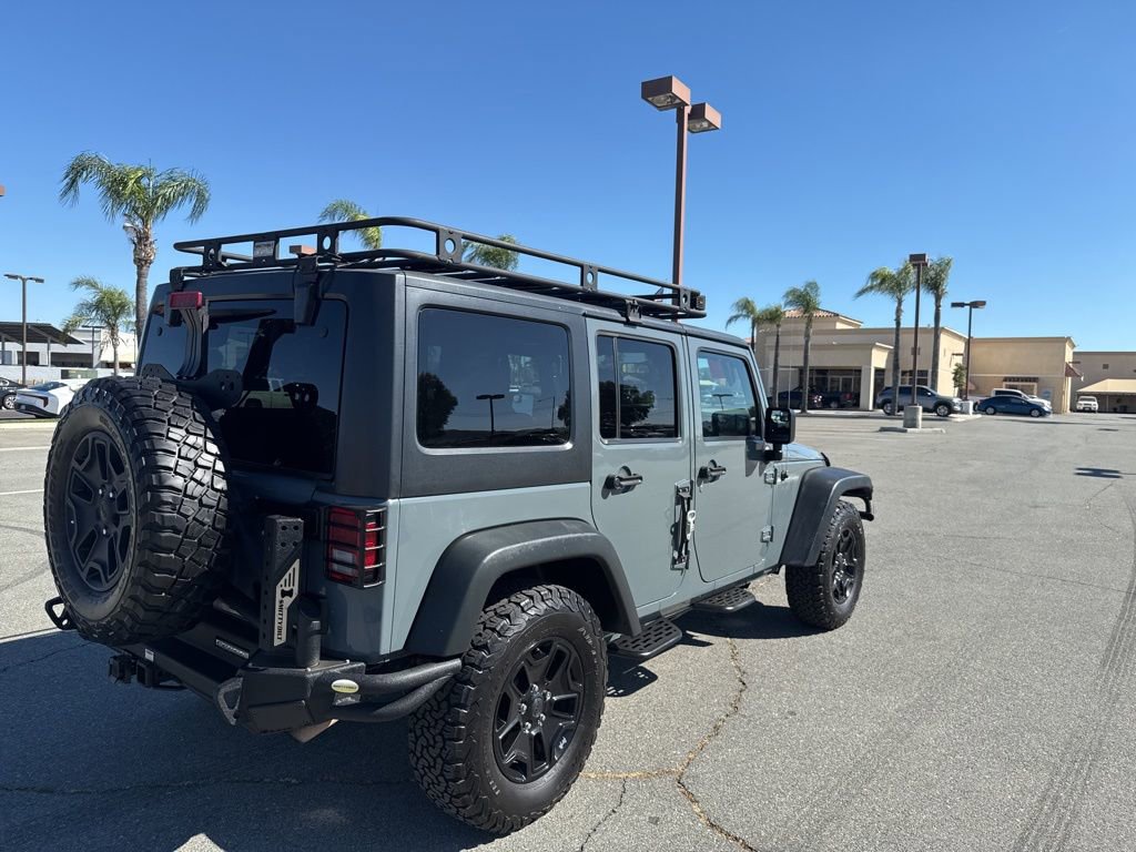 Used 2015 Jeep Wrangler Unlimited Willys image 8
