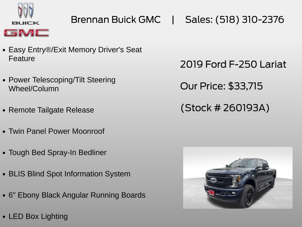 Used 2019 Ford F250 Lariat w/ Lariat Ultimate Package AWD/4WD image 27
