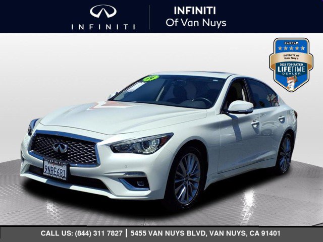 Certified 2024 INFINITI Q50 Luxe w/ Cargo Package