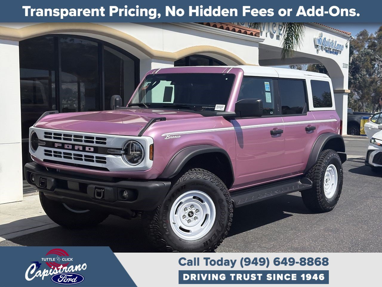 New 2026 Ford Bronco Heritage Edition