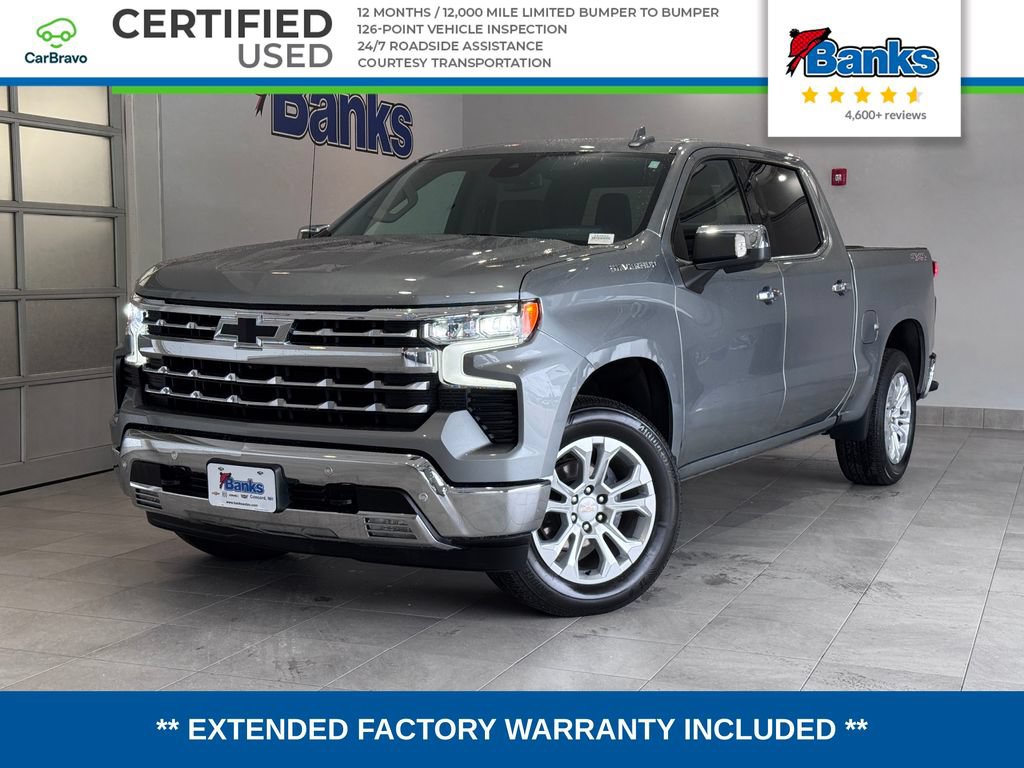 Certified 2023 Chevrolet Silverado 1500 LTZ AWD/4WD image 1