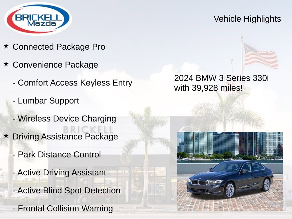 Used 2024 BMW 330i Sedan RWD image 16