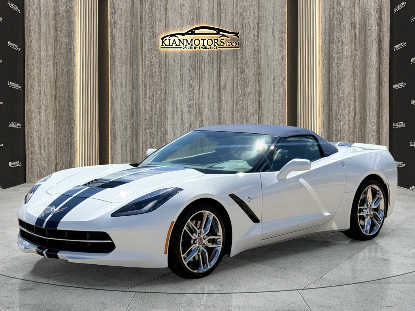 Used 2014 Chevrolet Corvette Stingray Convertible w/ 3LT Preferred Equipment Group image 3