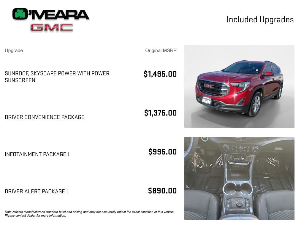 Used 2018 GMC Terrain SLE w/ Driver Convenience Package image 4