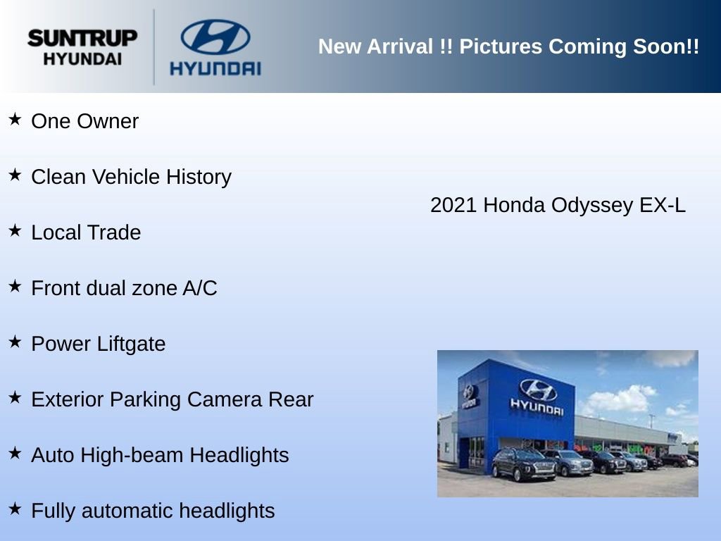 Used 2021 Honda Odyssey EX-L image 2