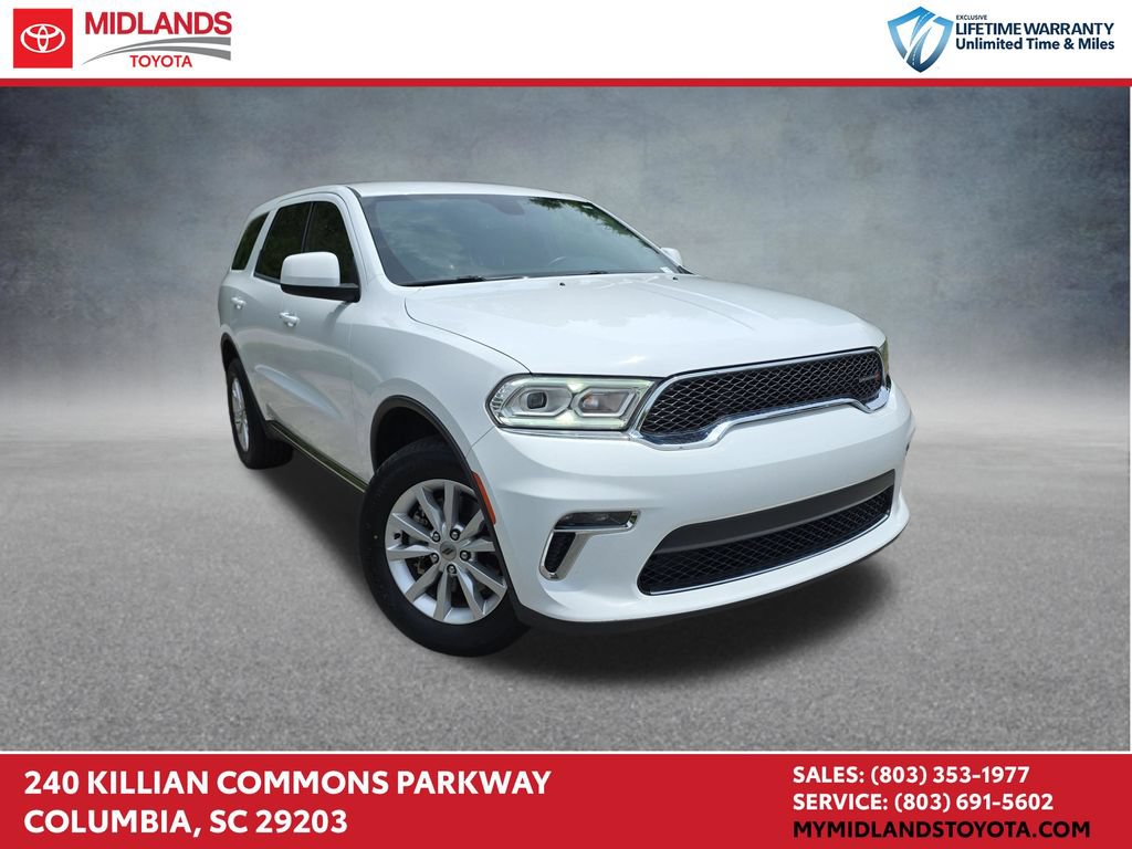 Used 2021 Dodge Durango SXT w/ 3rd Row Seating Group