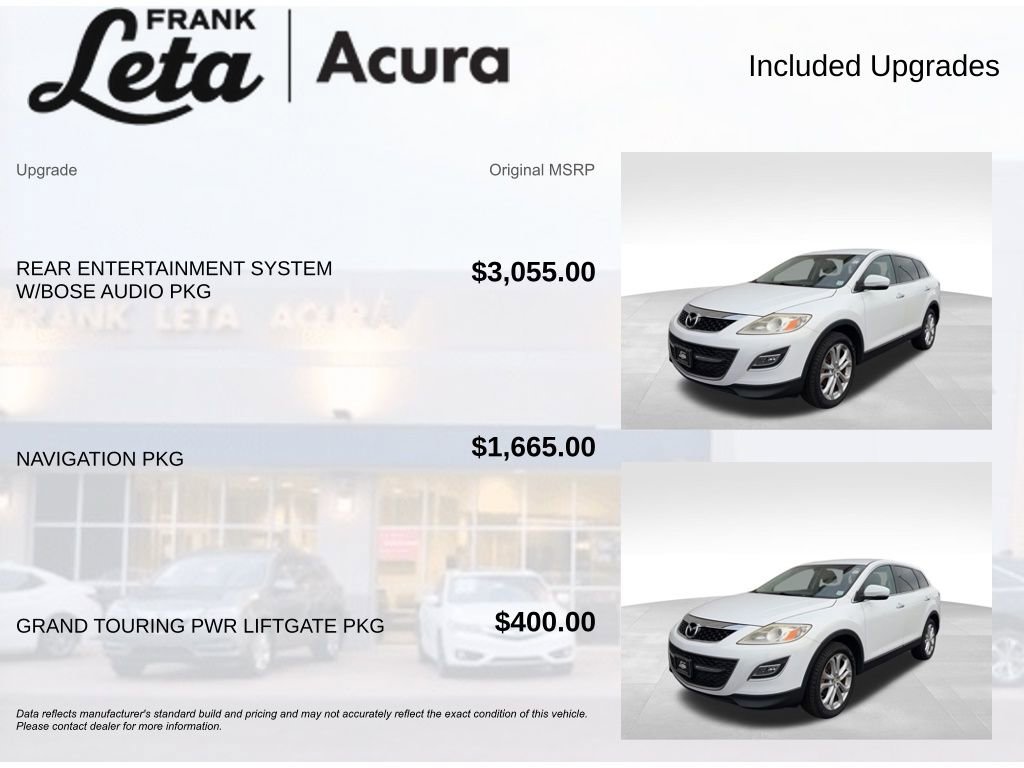 Used 2011 MAZDA CX-9 Grand Touring image 6