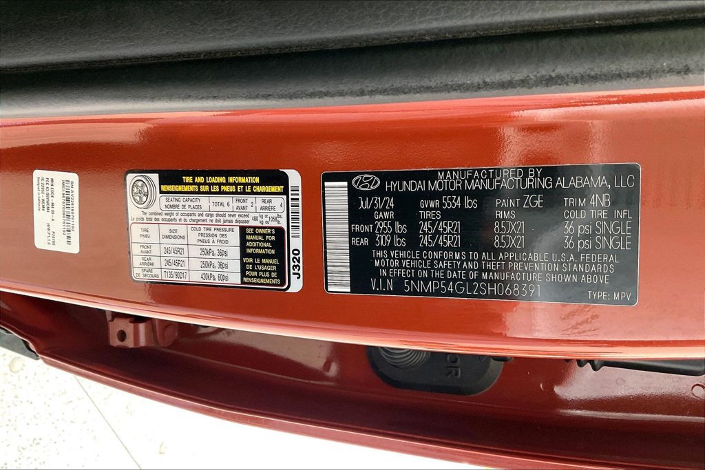 Used 2025 Hyundai Santa Fe Calligraphy FWD image 42