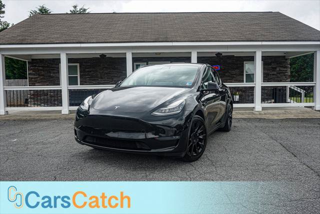 Used 2021 Tesla Model Y Long Range AWD/4WD image 1