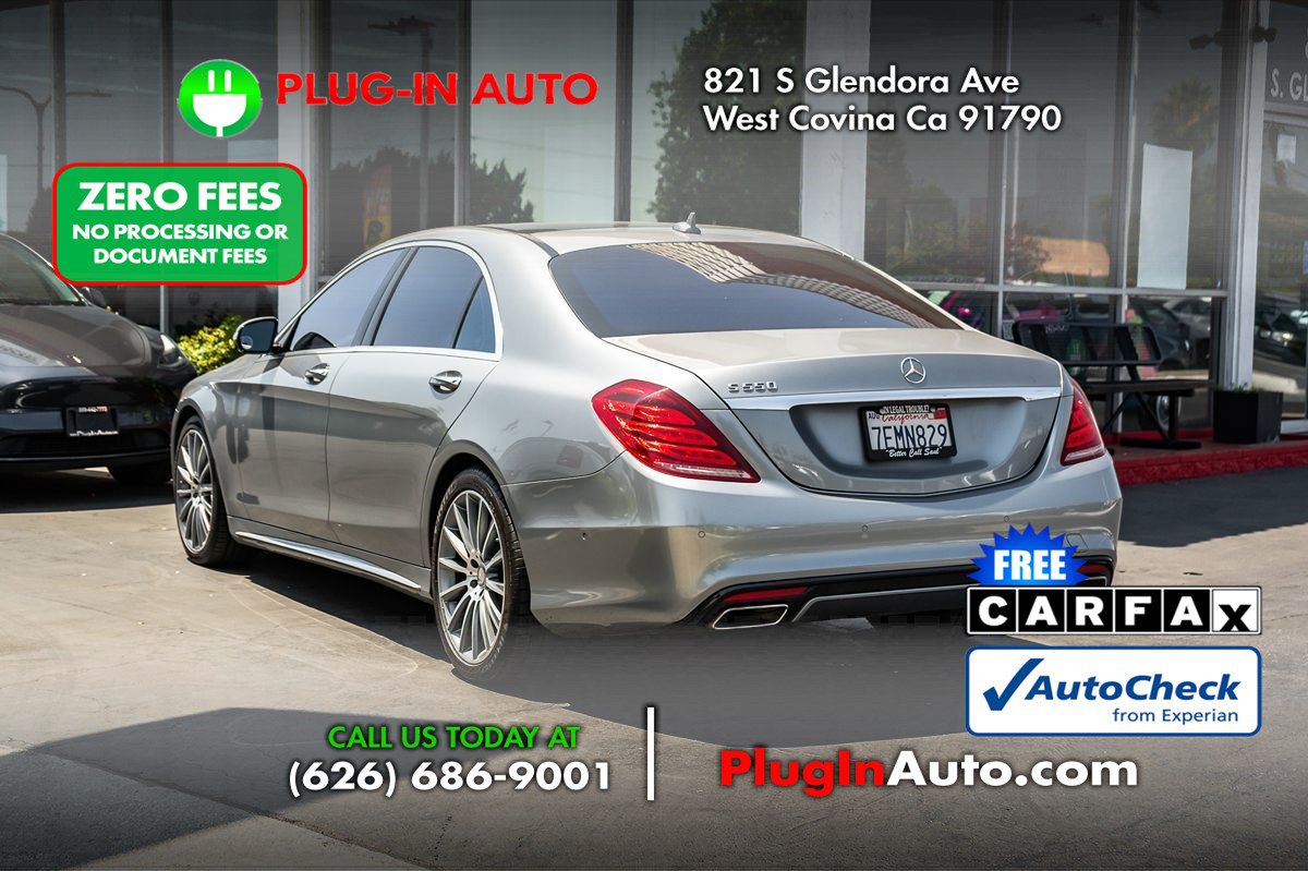 Used 2015 Mercedes-Benz S 550 Sedan w/ Sport Package image 3