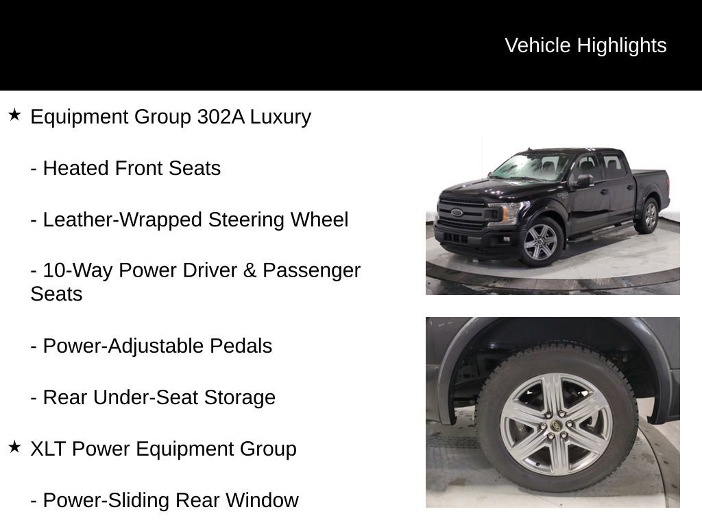 Used 2020 Ford F150 XLT w/ Equipment Group 302A Luxury image 13