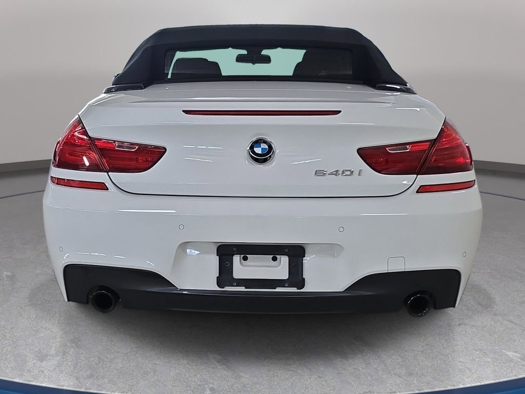 Used 2018 BMW 640i Convertible w/ Executive Package RWD image 8