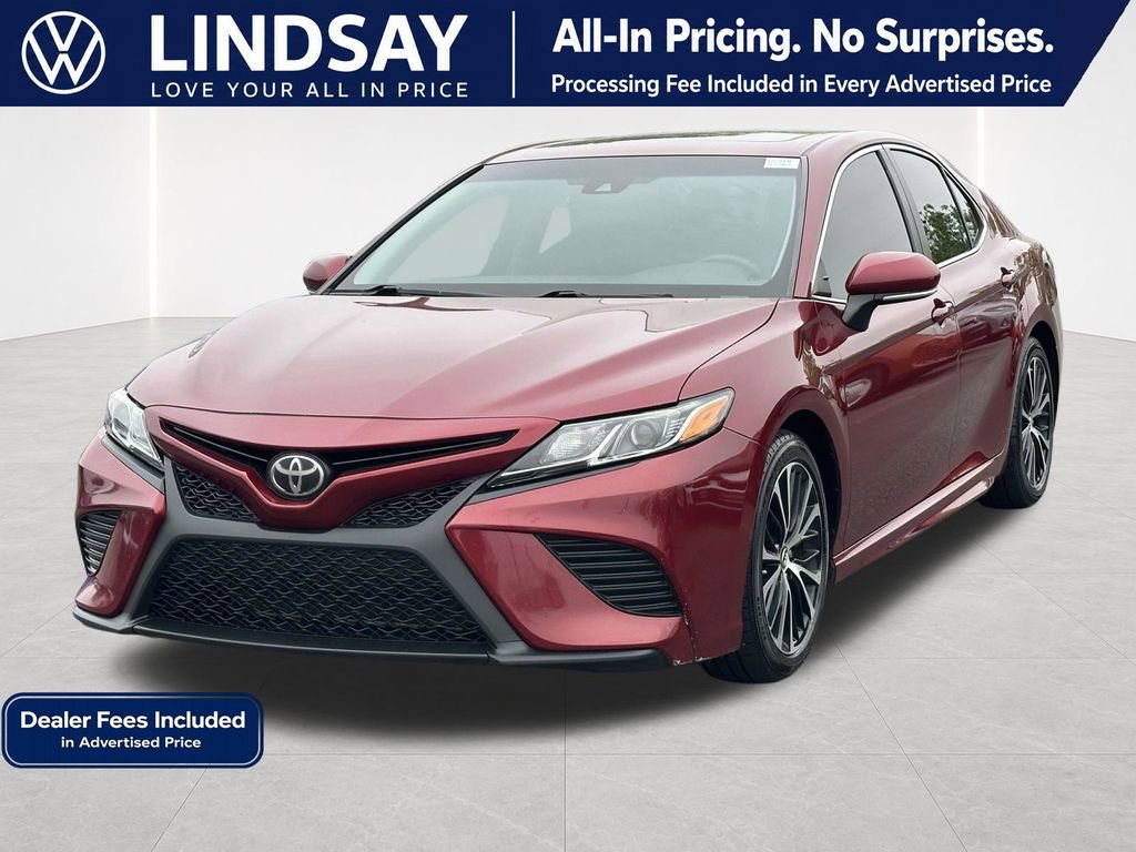 Used 2018 Toyota Camry SE w/ Moonroof Package FWD image 4