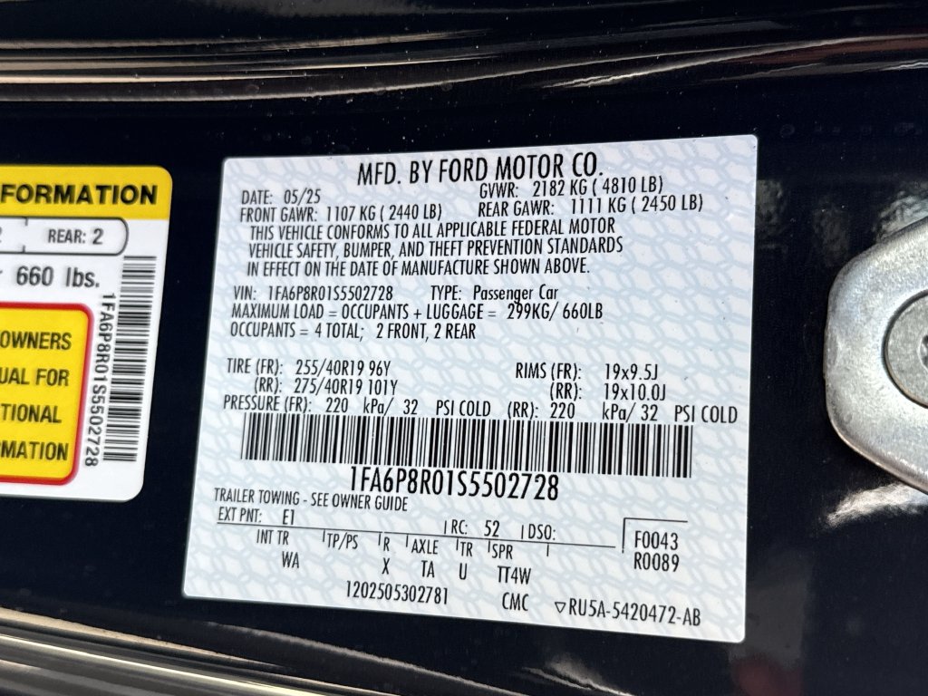 New 2025 Ford Mustang Dark Horse RWD image 25