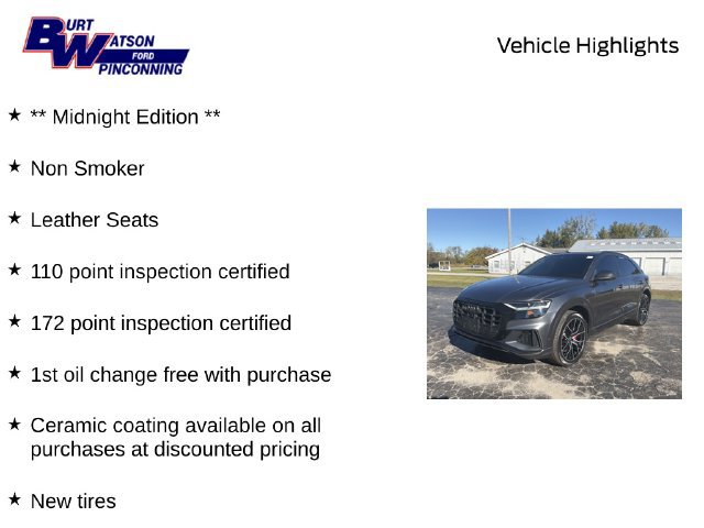 Used 2019 Audi Q8 Premium Plus w/ Premium Plus AWD/4WD image 9
