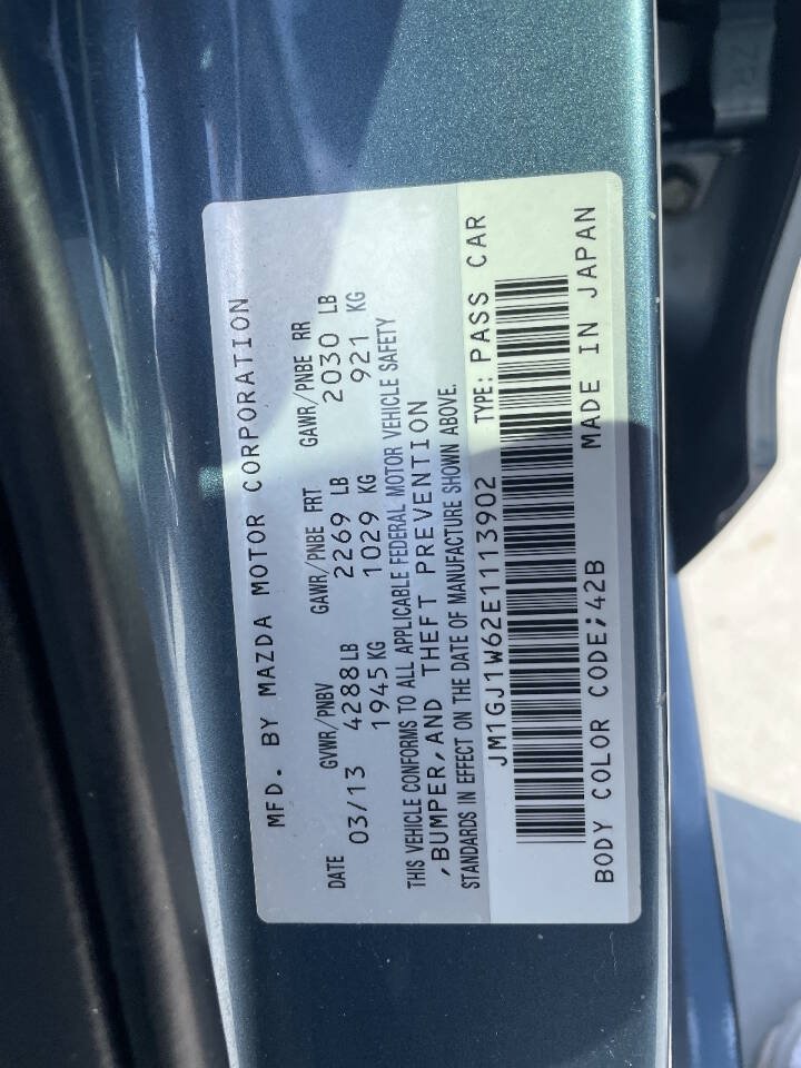 Used 2014 MAZDA MAZDA6 Grand Touring FWD image 31