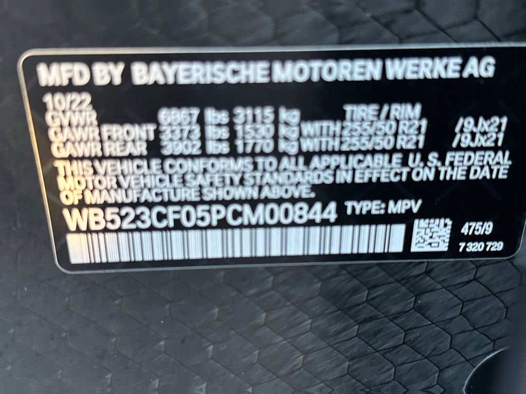 Used 2023 BMW iX xDrive50 w/ BMW I Signature Blue Package AWD/4WD image 28