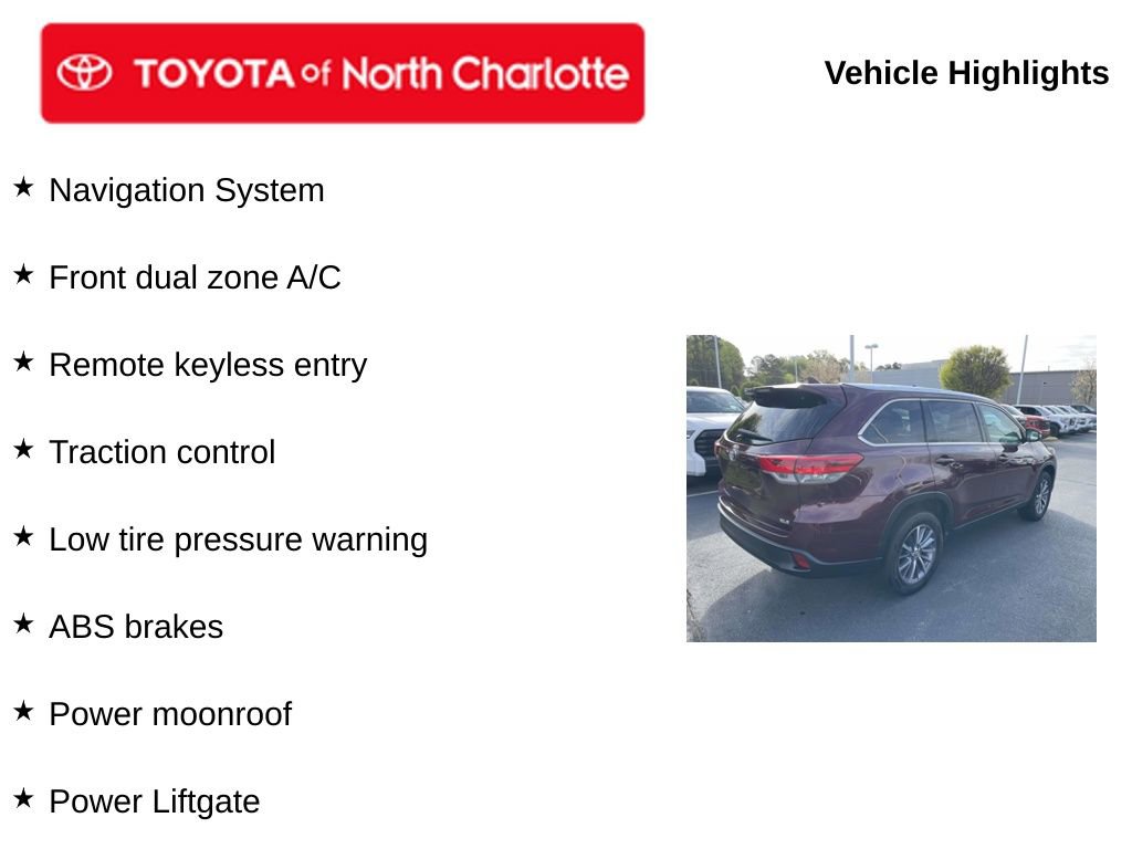 Used 2019 Toyota Highlander XLE image 5