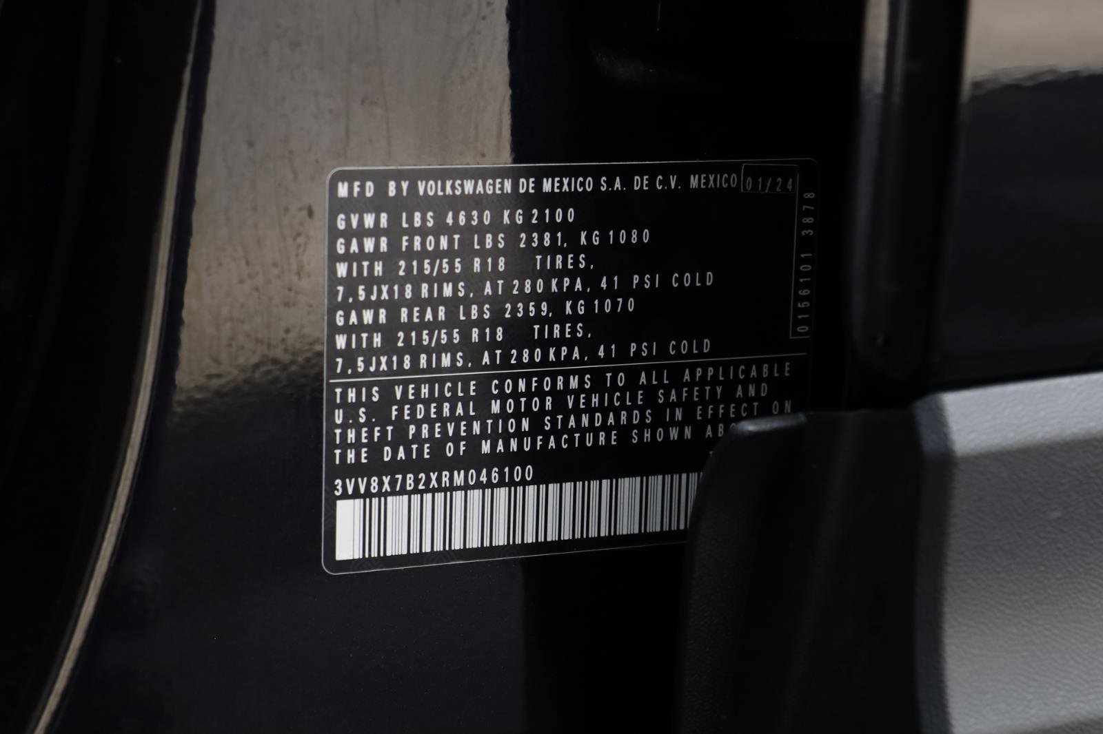 Certified 2024 Volkswagen Taos S image 23