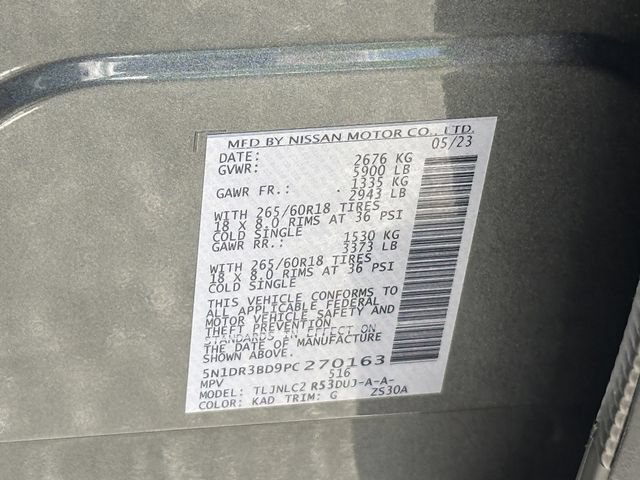 Certified 2023 Nissan Pathfinder Rock Creek AWD/4WD image 36
