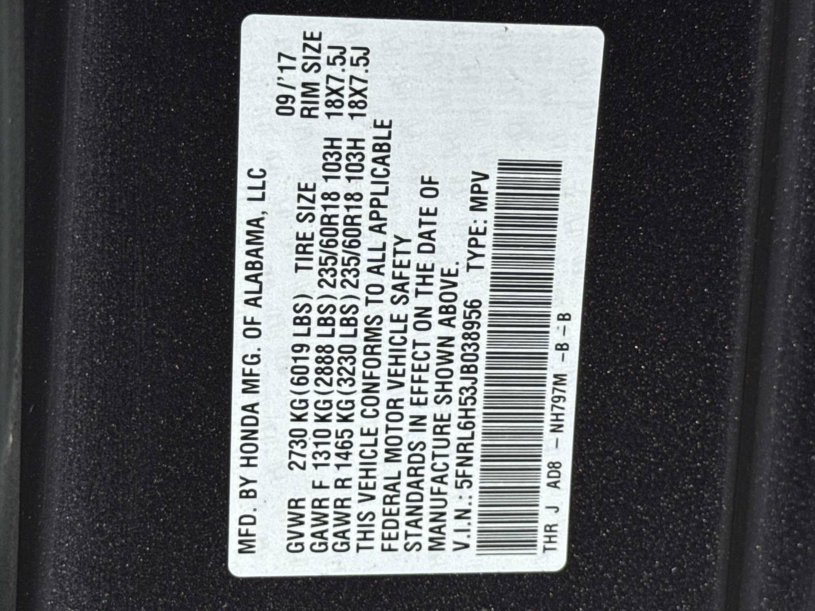 Used 2018 Honda Odyssey EX image 25
