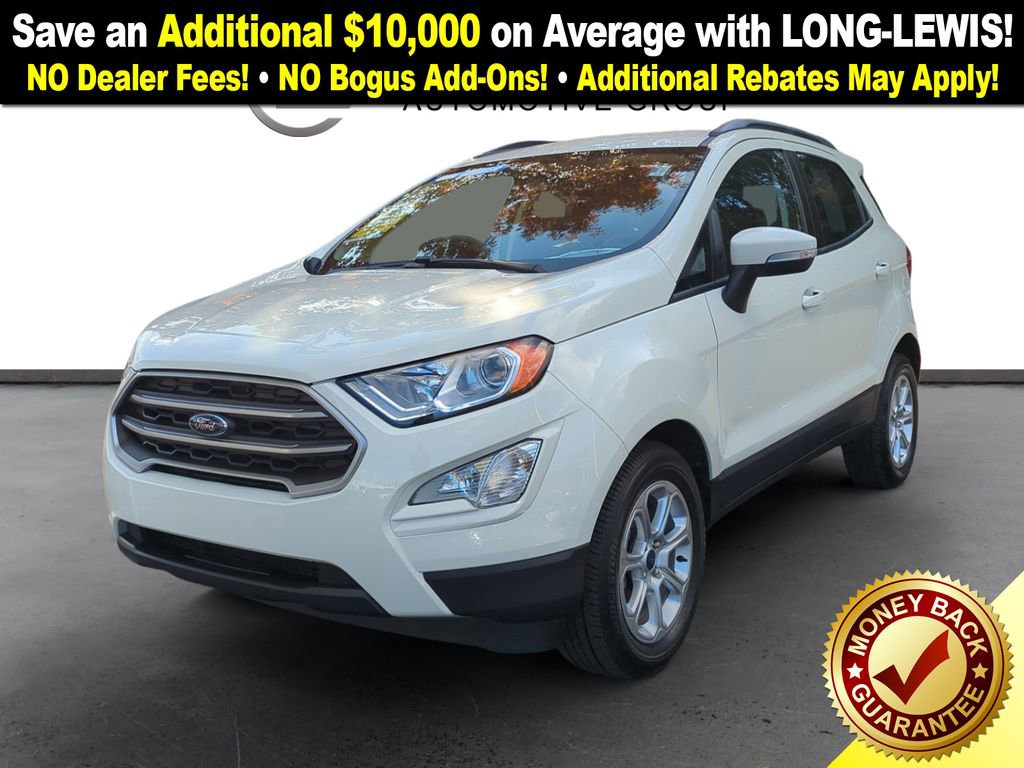 Used 2021 Ford EcoSport SE w/ SE Convenience Package