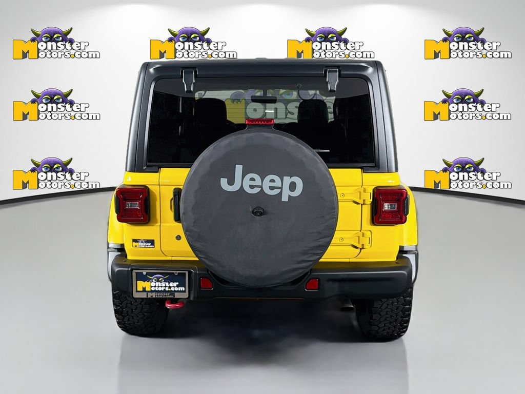 Used 2019 Jeep Wrangler Rubicon w/ Uconnect 4C Nav & Sound Group AWD/4WD image 6