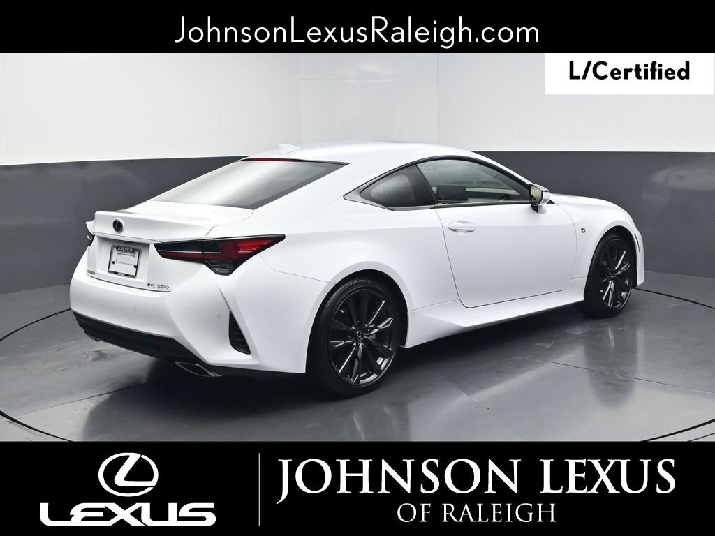 Certified 2023 Lexus RC 350 F Sport RWD image 9