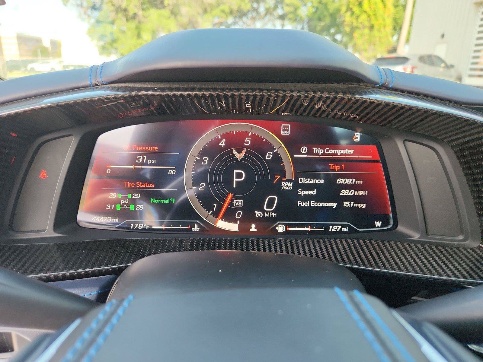 Used 2023 Chevrolet Corvette Stingray Premium Cpe w/ Z51 Performance Package RWD image 12