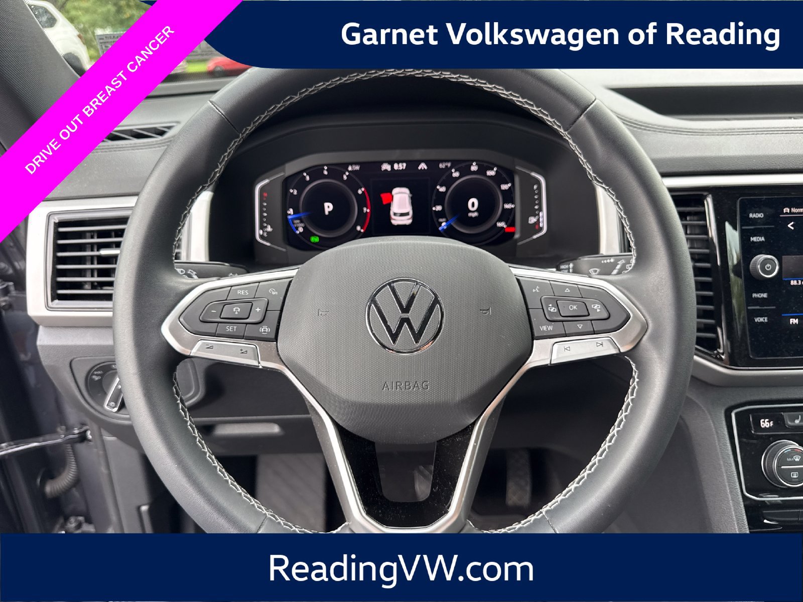 Certified 2023 Volkswagen Atlas Cross Sport SE w/ Panoramic Sunroof Package AWD/4WD image 16
