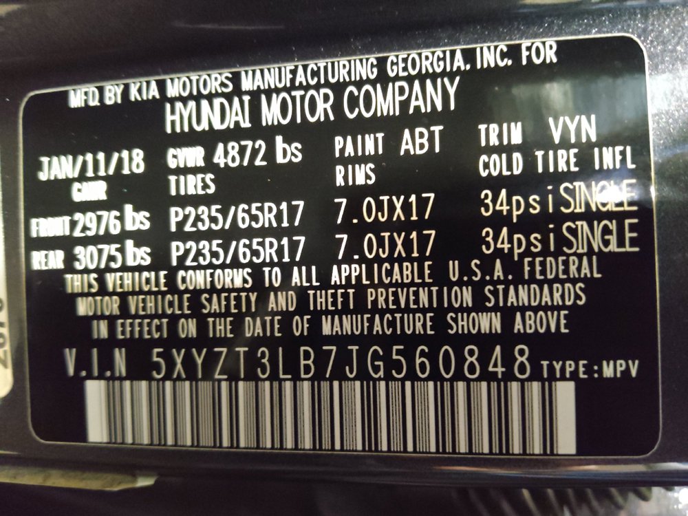 Used 2018 Hyundai Santa Fe Sport w/ Cargo Package FWD image 33