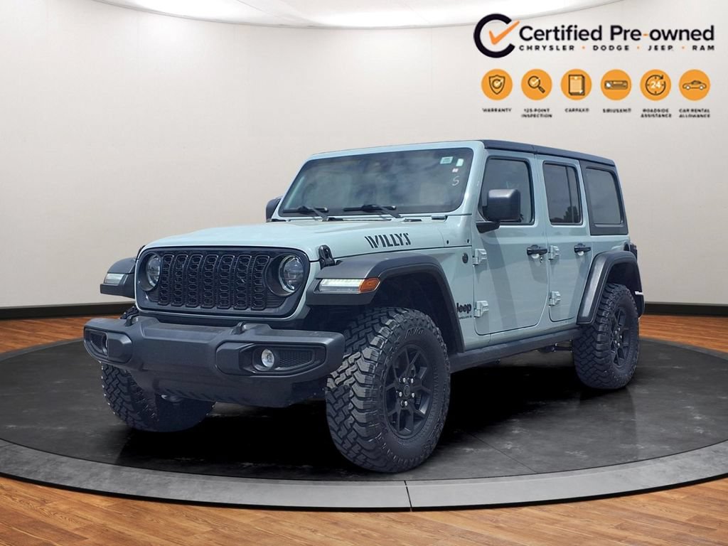 Used 2024 Jeep Wrangler Unlimited Sport AWD/4WD image 1